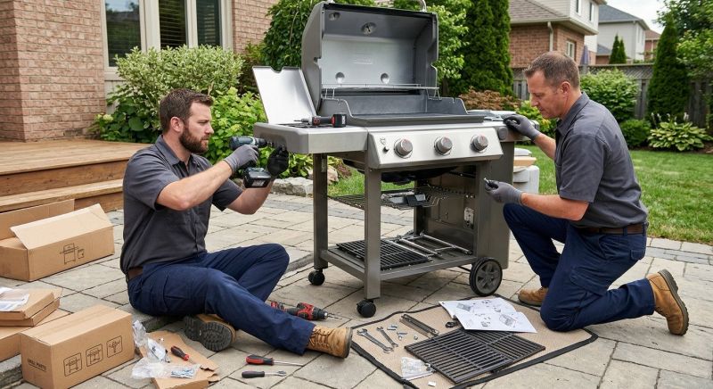 Barbecue Grill Installation Service