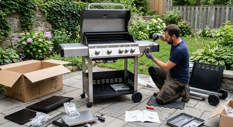 Barbecue Grill Installation Service